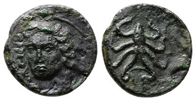 Sicily, Syracuse, C. 415-405 Bc. Æ Tetras (15mm, 1.64g).