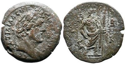 Antoninus Pius (138-161). Egypt, Alexandria. Æ Drachm