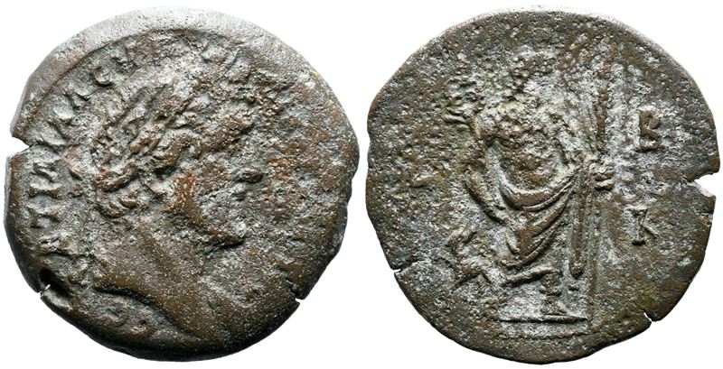 Antoninus Pius (138-161). Egypt, Alexandria. Æ Drachm