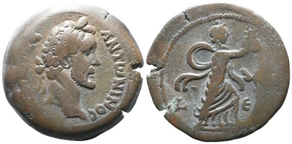 Antoninus Pius (138-161). Egypt, Alexandria. Æ Hemidrachm  - Auction GREEK & ROMAN PROVINCIAL COINS AND NUMISMATIC LITERATURE Including a wide selection of Alexandrian Coins from the Dattari Collection - Bertolami Fine Art - Prague