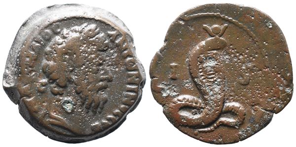 Marcus Aurelius (161-180). Egypt, Alexandria. Æ Hemidrachm