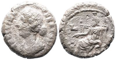 Faustina Junior (augusta, 147-175/6). Egypt, Alexandria. Bi Tetradrachm