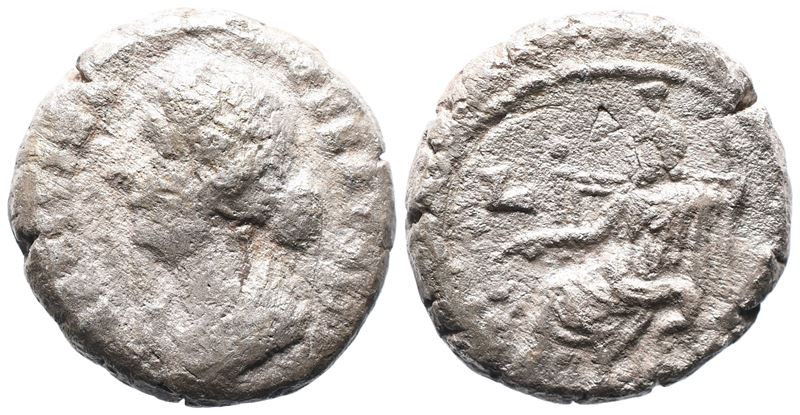 Faustina Junior (augusta, 147-175/6). Egypt, Alexandria. Bi Tetradrachm