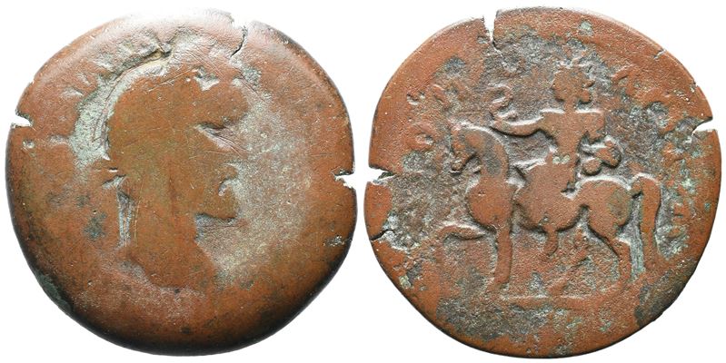 Antoninus Pius (138-161). Egypt, Alexandria. Æ Drachm
