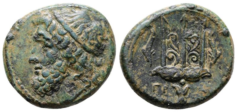 Sicily, Syracuse. Hieron II (275-215 Bc). Æ (22mm, 8.66g).