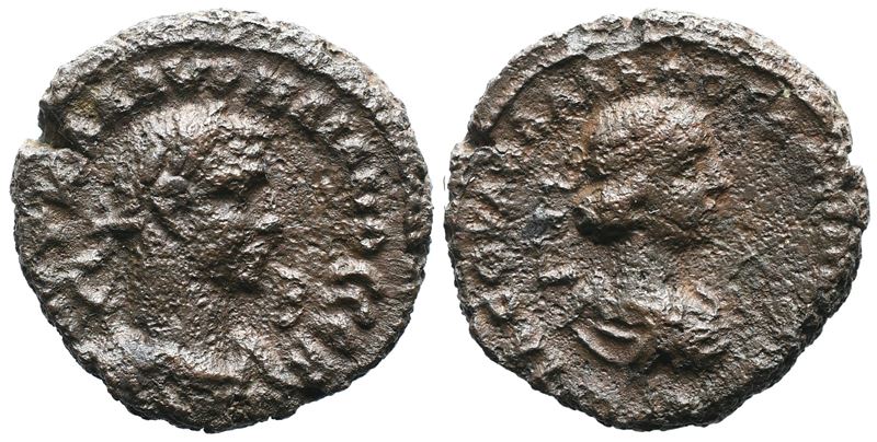 Aurelian And Vaballathus (270-275). Egypt, Alexandria. Bi Tetradrachm