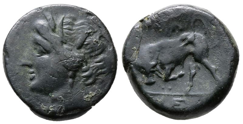 Sicily, Syracuse. Hieron II (275-215 Bc). Æ (17mm, 4.75g)