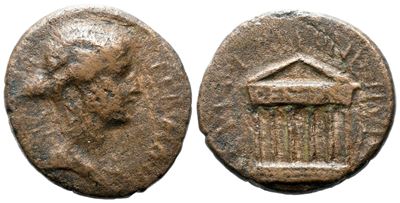 Julia Augusta (livia, 14-29). Corinth. Æ