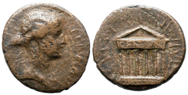Julia Augusta (livia, 14-29). Corinth. Æ