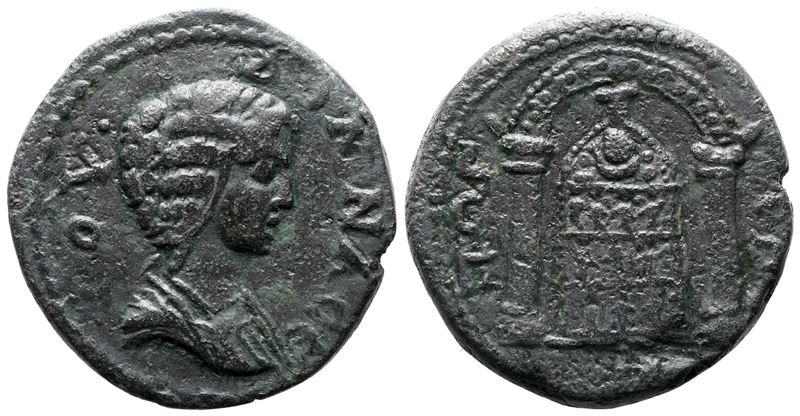 Julia Domna (augusta, 193-217). Pisidia, Pogla. Æ