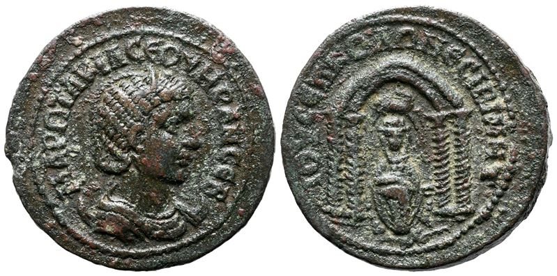 Otacilia Severa (augusta, 244-249). Mesopotamia, Nisibis. Æ