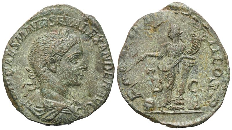 Severus Alexander (222-235), Sestertius, Rome, 223; Æ (23,12 G; 28 MM; 12 H)