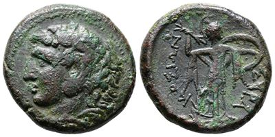 Sicily, Syracuse. Pyrrhos (278-276 Bc). Æ (25mm, 10.77g).