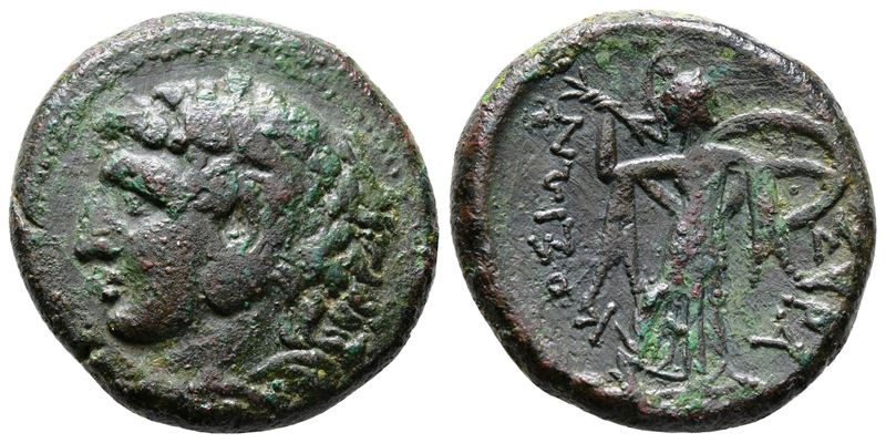 Sicily, Syracuse. Pyrrhos (278-276 Bc). Æ (25mm, 10.77g).