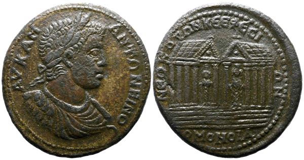Caracalla (198-217). Ionia, Magnesia ad Maeandrum, in alliance with Ephesus. Æ