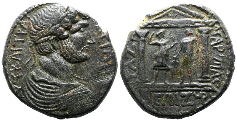 Hadrian (117-138). Judaea, Gaza. Æ