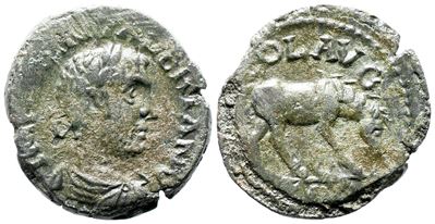 Valerian i (253-260). Troas, Alexandria. Æ