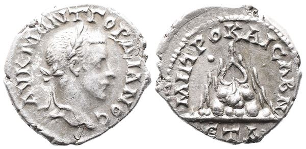 Gordian III (238-244). Cappadocia, Caesarea-Eusebia. AR Drachm