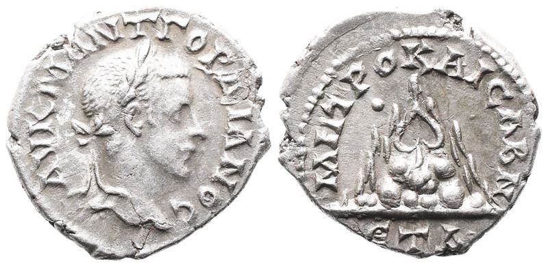 Gordian III (238-244). Cappadocia, Caesarea-eusebia. Ar Drachm