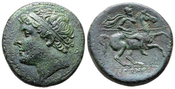 Sicily, Syracuse. Hieron II (275-215 BC). Æ (28mm, 15.57g).