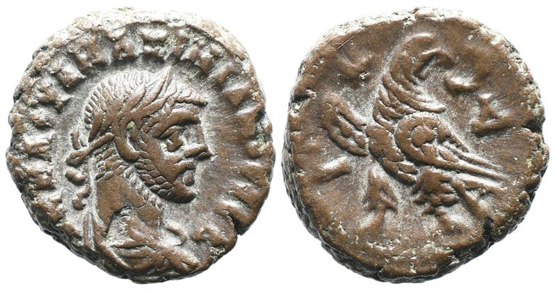 Maximianus (286-305). Egypt, Alexandria. Bi Tetradrachm