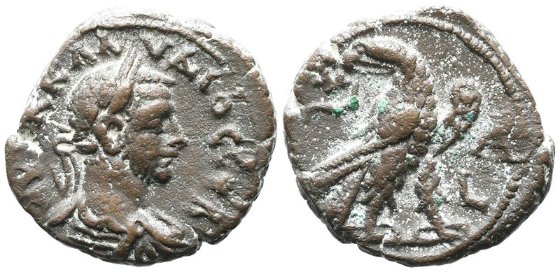 Claudius II (268-270). Egypt, Alexandria. Bi Tetradrachm