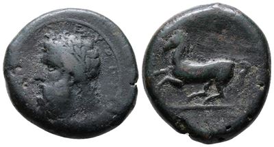Sicily, Syracuse, C. 339/8-334 Bc. Æ Dilitron (27mm, 17.25g).