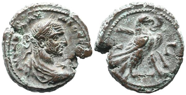 Claudius II (268-270). Egypt, Alexandria. BI Tetradrachm