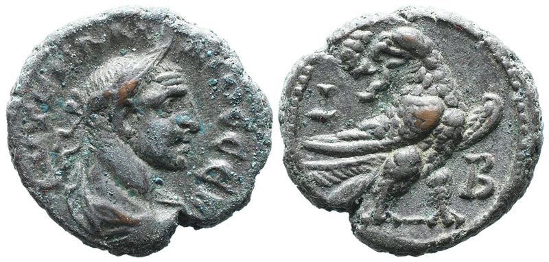 Claudius II (268-270). Egypt, Alexandria. Bi Tetradrachm