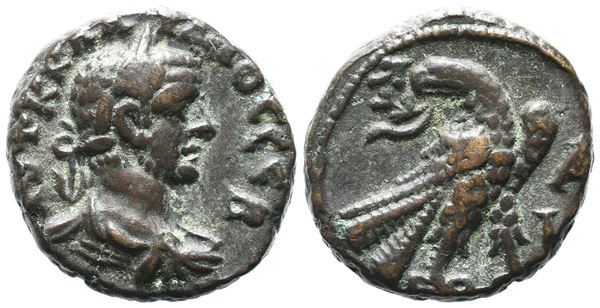 Claudius II (268-270). Egypt, Alexandria. BI Tetradrachm  - Auction GREEK & ROMAN PROVINCIAL COINS AND NUMISMATIC LITERATURE Including a wide selection of Alexandrian Coins from the Dattari Collection - Bertolami Fine Art - Prague