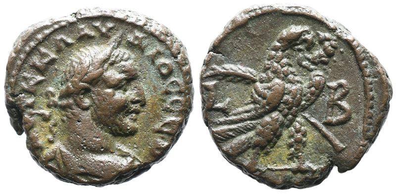 Claudius II (268-270). Egypt, Alexandria. Bi Tetradrachm