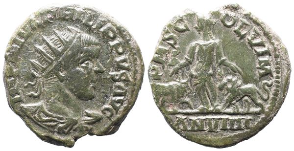 Philip II (247-249). Moesia Superior, Viminacium. Æ