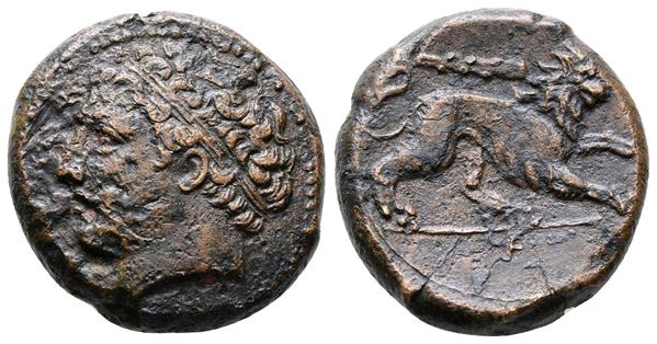 Sicily, Syracuse. Agathokles (317-289 BC). Æ Litra (22mm, 10.35g)  - Auction Greek, Roman and Byzantine Coins	 - Bertolami Fine Art - Prague