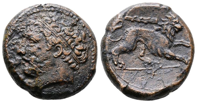 Sicily, Syracuse. Agathokles (317-289 Bc). Æ Litra (22mm, 10.35g)