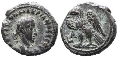 Macrianus (usurper, 260-261). Egypt, Alexandria. Bi Tetradrachm
