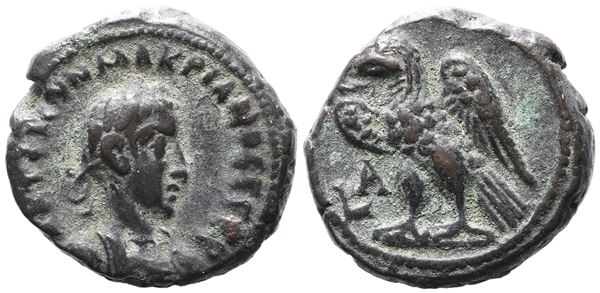 Macrianus (Usurper, 260-261). Egypt, Alexandria. BI Tetradrachm