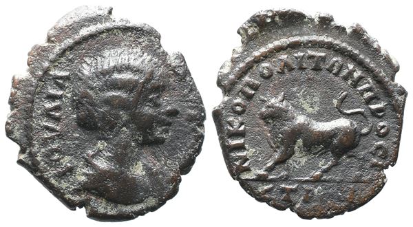 Julia Domna (Augusta, 193-217). Moesia Inferior, Nicopolis ad Istrum. Æ