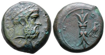Sicily, Syracuse, C. 339/8-334 Bc. Replica Of Æ Hemidrachm (24mm, 15.34g).