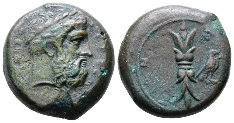 Sicily, Syracuse, C. 339/8-334 Bc. Replica Of Æ Hemidrachm (24mm, 15.34g).