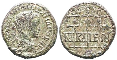 Severus Alexander (222–235), Nicaea in Bitinia, Æ, busto laureato e corazzato