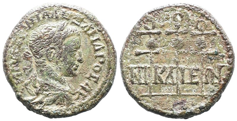 Severus Alexander (222–235), Nicaea in Bitinia, Æ, busto laureato e corazzato