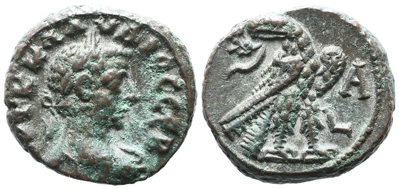 Claudius II (268-270). Egypt, Alexandria. Bi Tetradrachm