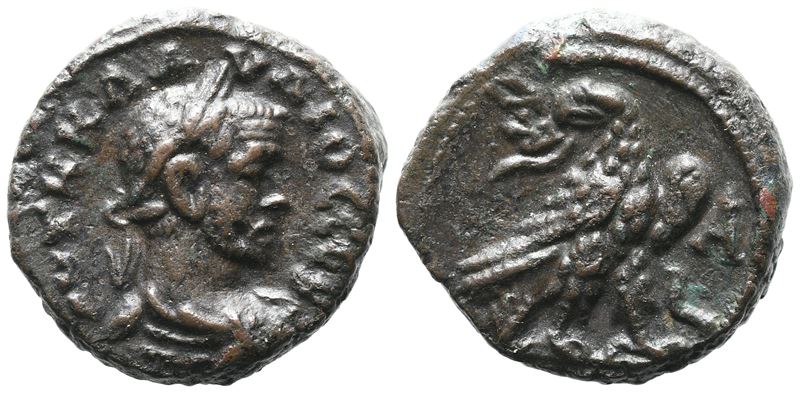 Claudius II (268-270). Egypt, Alexandria. Bi Tetradrachm