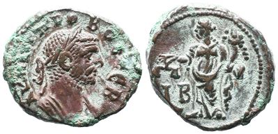 Probus (276-282). Egypt, Alexandria. Bi Tetradrachm