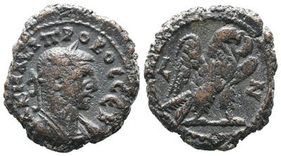 Probus (276-282). Egypt, Alexandria. Bi Tetradrachm