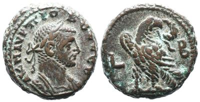 Probus (276-282). Egypt, Alexandria. Bi Tetradrachm