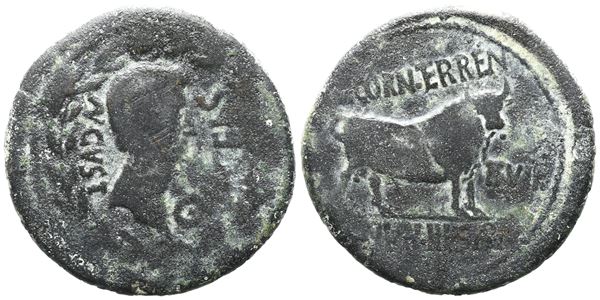Augustus (27 BC-AD 14). Spain, Celsa. Æ