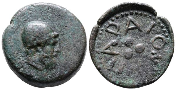 Islands of Sicily, Lipara, c. 425 BC. Æ Tetras (29mm, 20.00g).  - Auction Greek, Roman and Byzantine Coins	 - Bertolami Fine Art - Prague