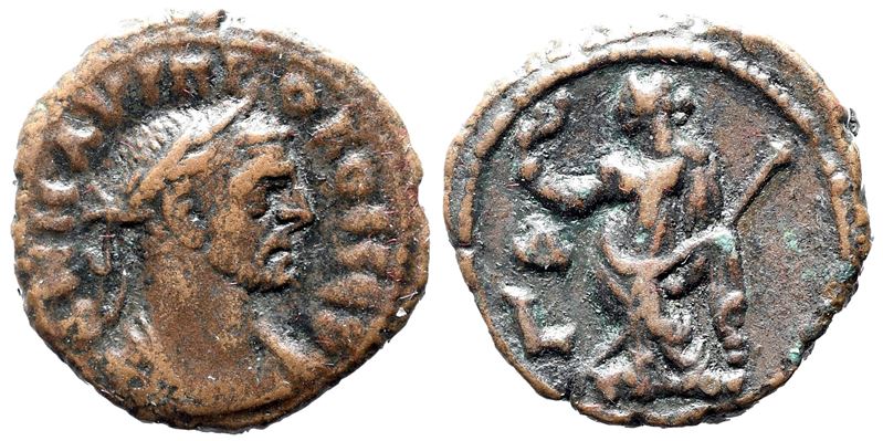 Probus (276-282). Egypt, Alexandria. Bi Tetradrachm