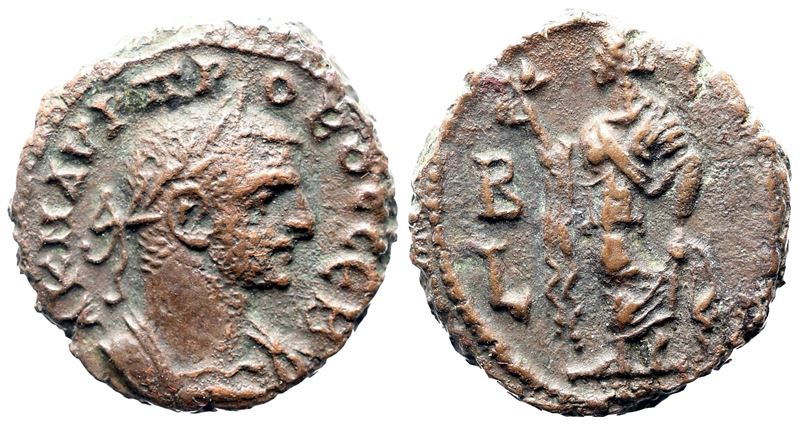 Probus (276-282). Egypt, Alexandria. Bi Tetradrachm